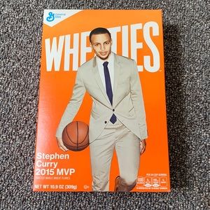 Stephen curry wheaties cereal box